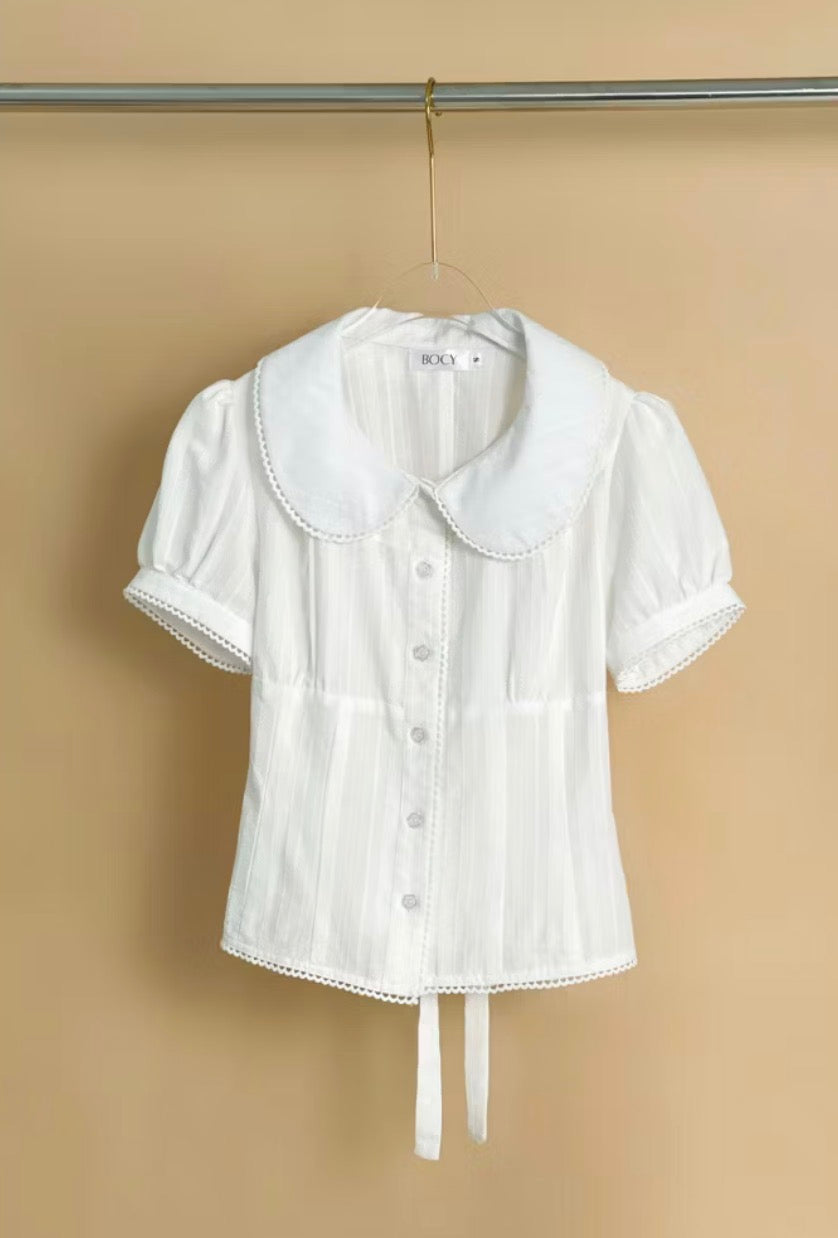 BOCY Collar Top