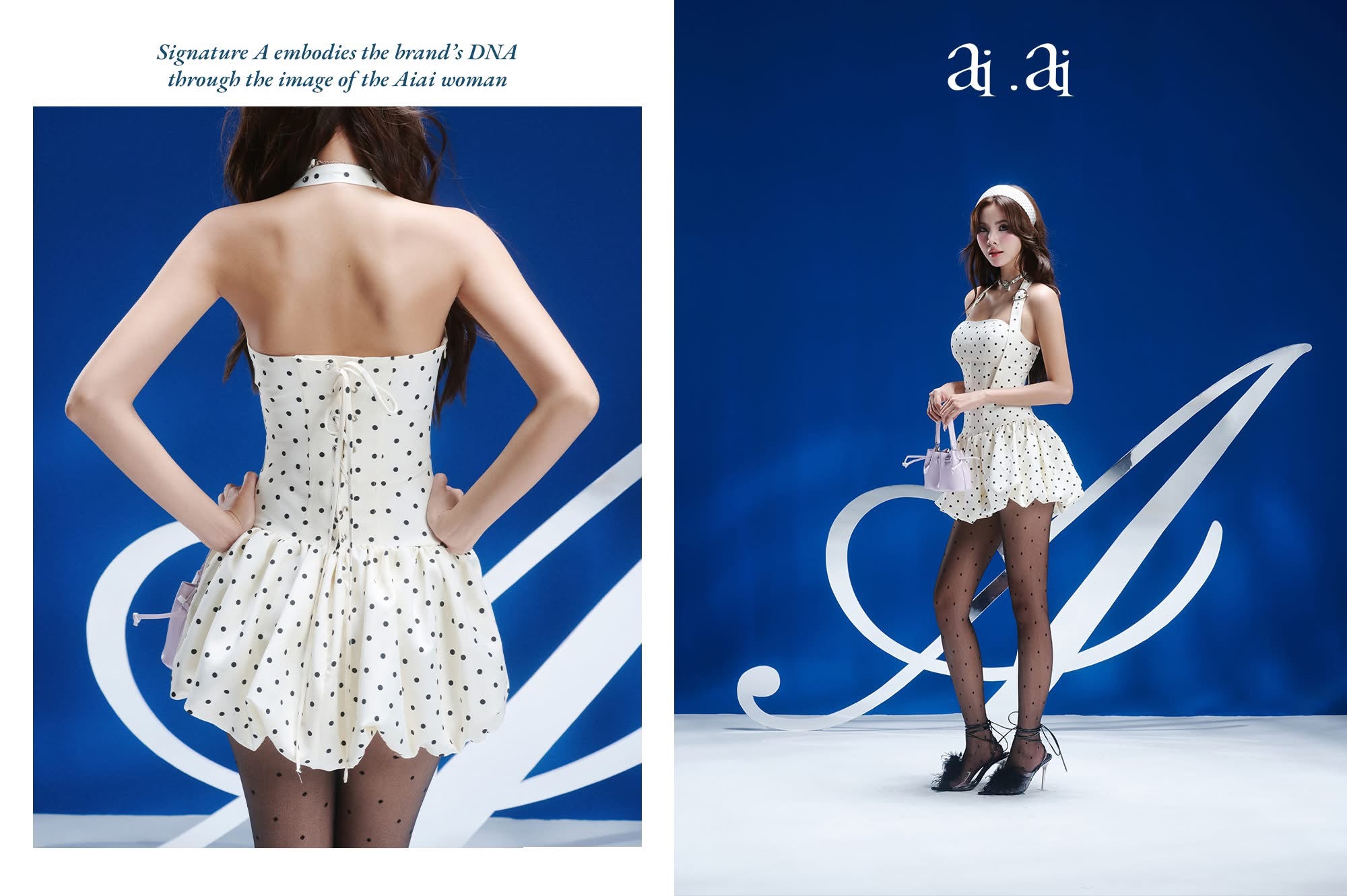 Aiai Studio Polka Dream Dress - Dispatchs in 48 hours