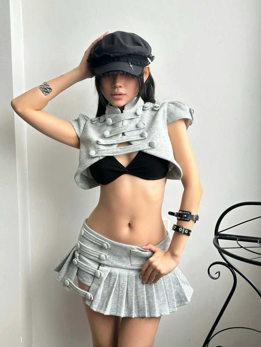 IUE DECON-CONCUBINE SKORT