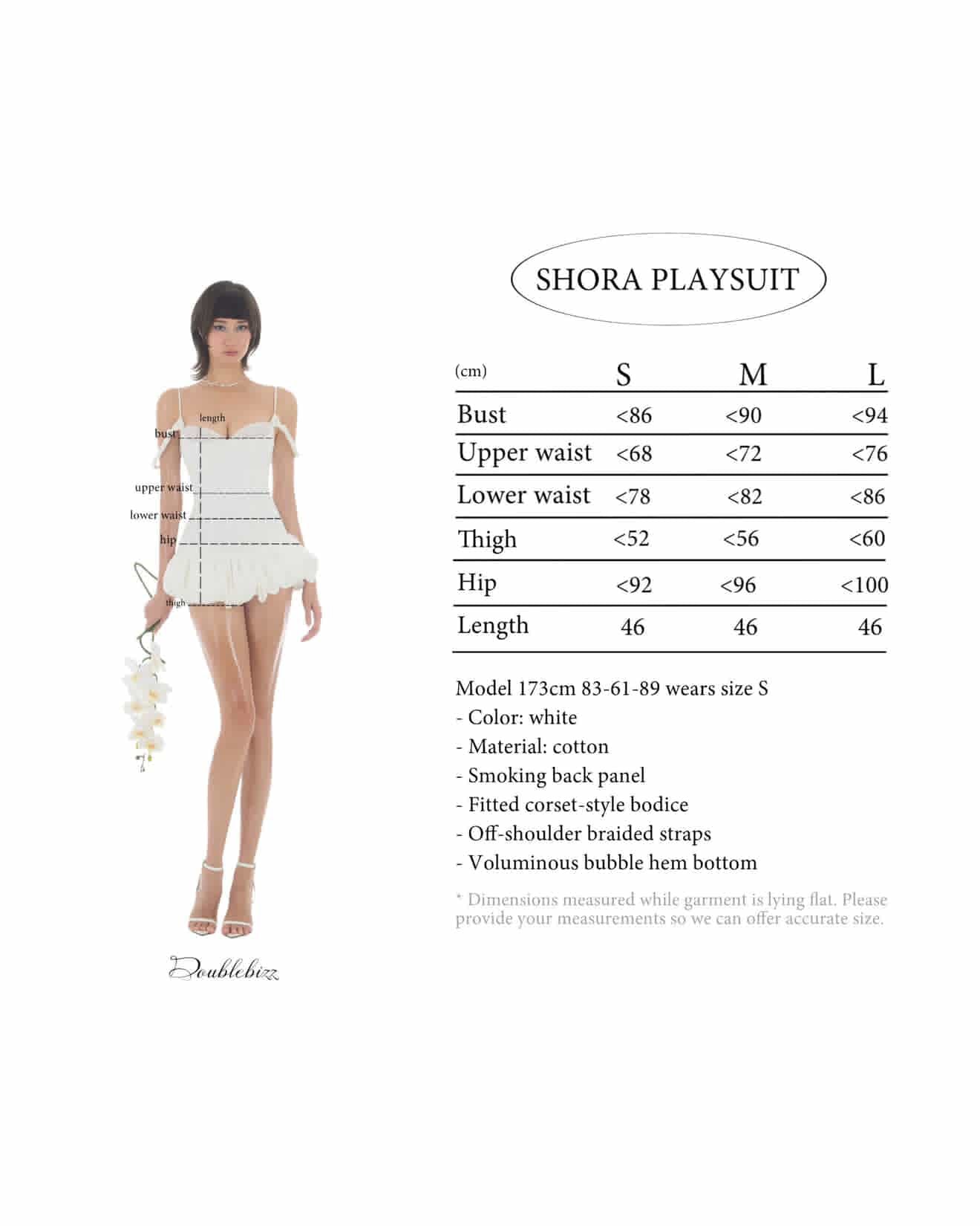 Doublebizz Shora Playsuit (Sample Sale)