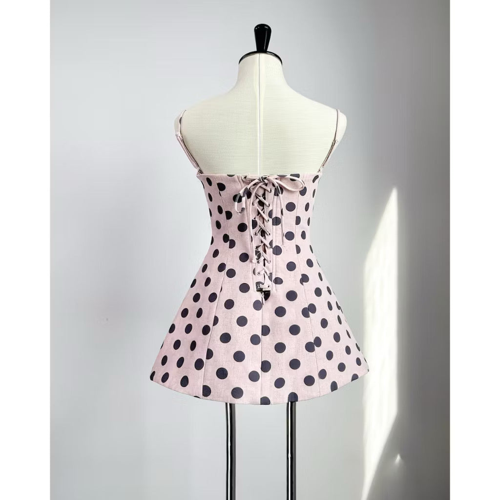 Madebymum Big Polka Dots Dress - Ready to dispatch in 48 hours