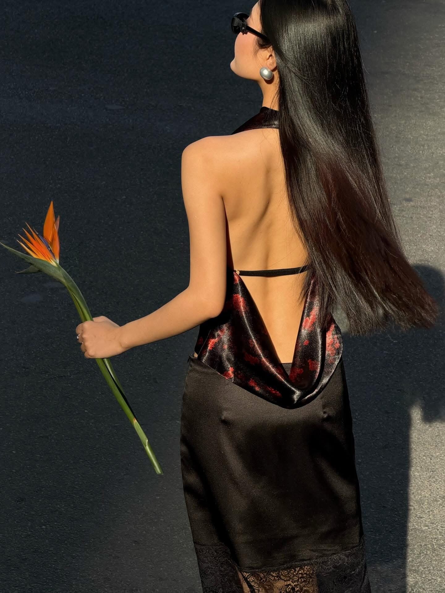 Ayserkris June Top x Silk Veil Skirt - Ready to dispatch in 48 hours