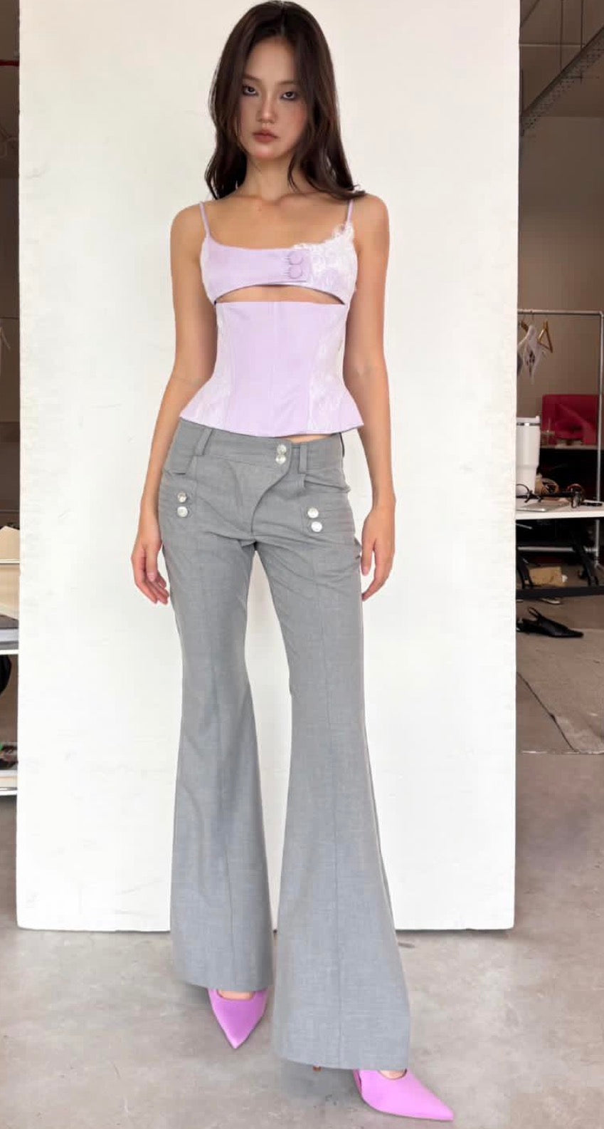Aiai A Flared Trousers