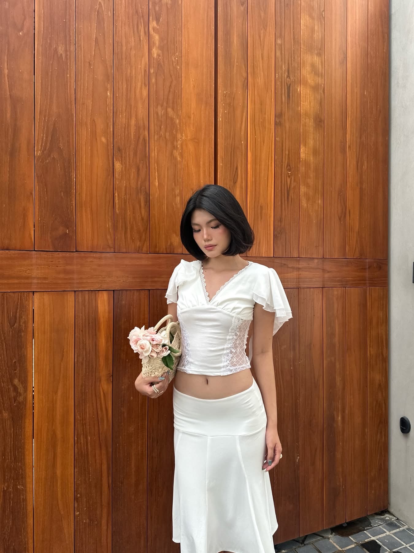 ManiaCutie Elio Midi Skirt