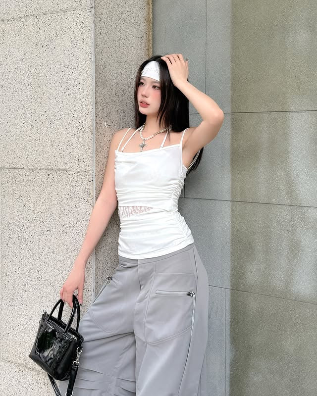 BunnyHill Aysel Lace Panel ( White ) - Ready to dispatch within 48 hours