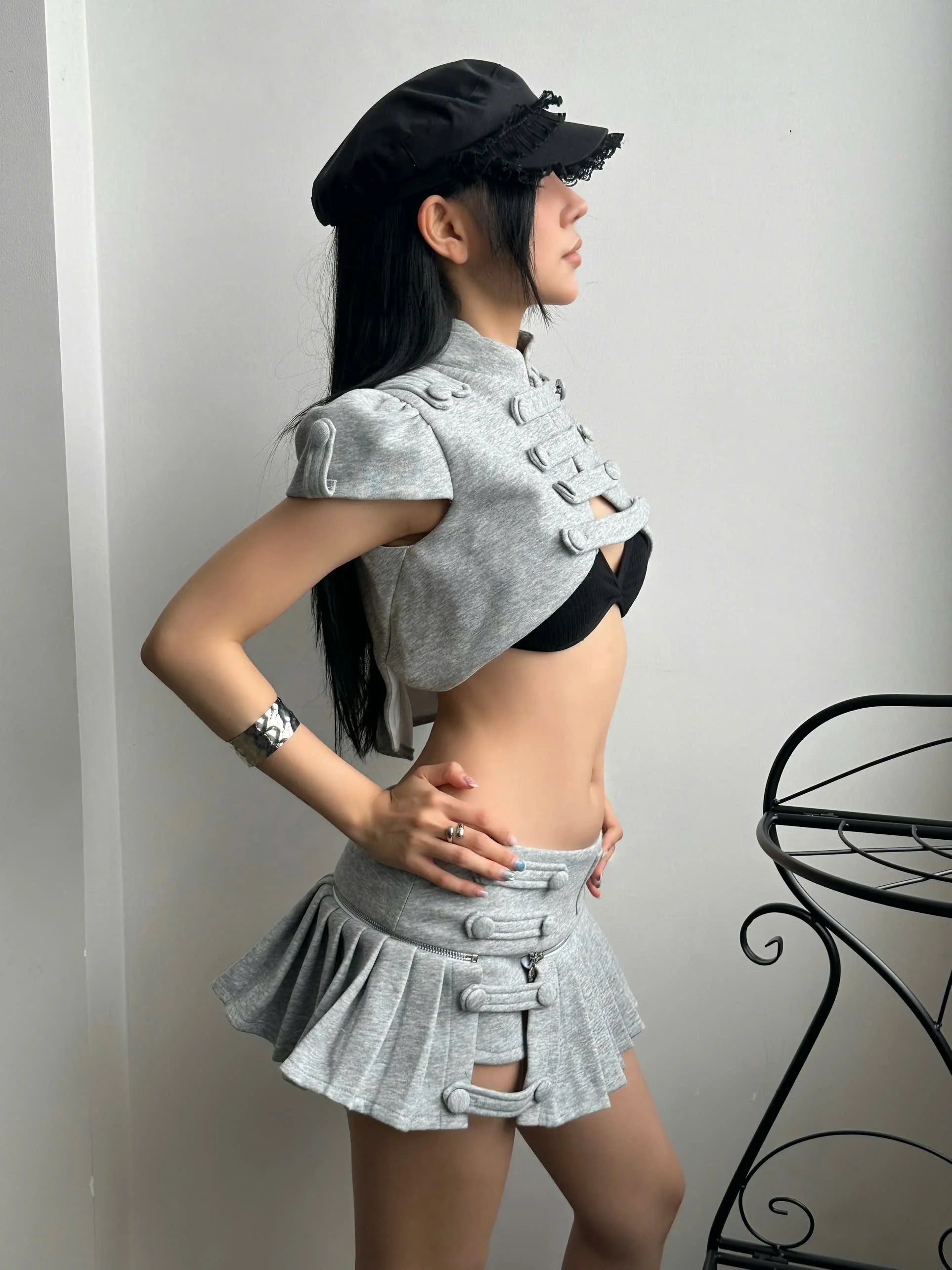 IUE DECON-CONCUBINE SKORT