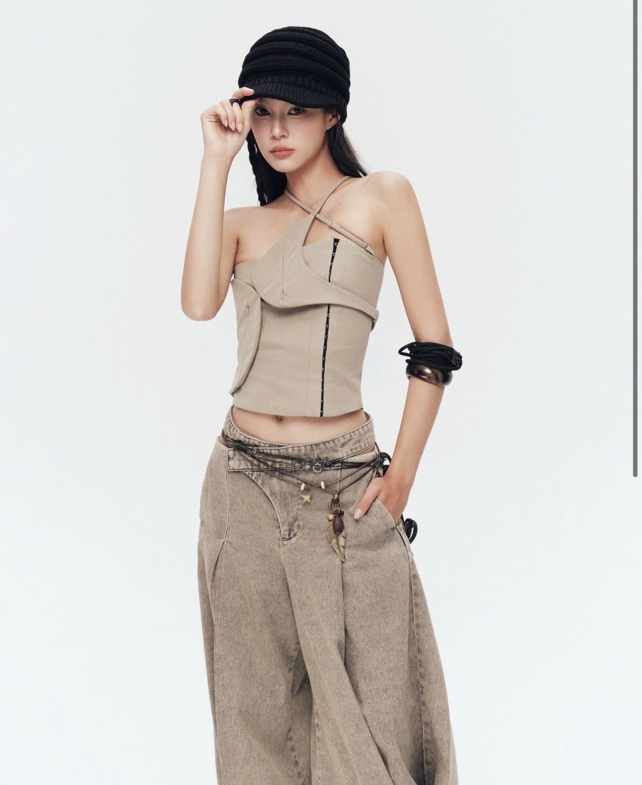 Bunnyhill Demos Top ( Moss Grey )