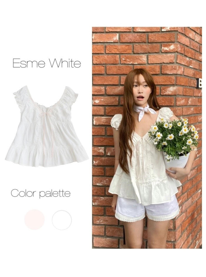 1998s Esme white Top
