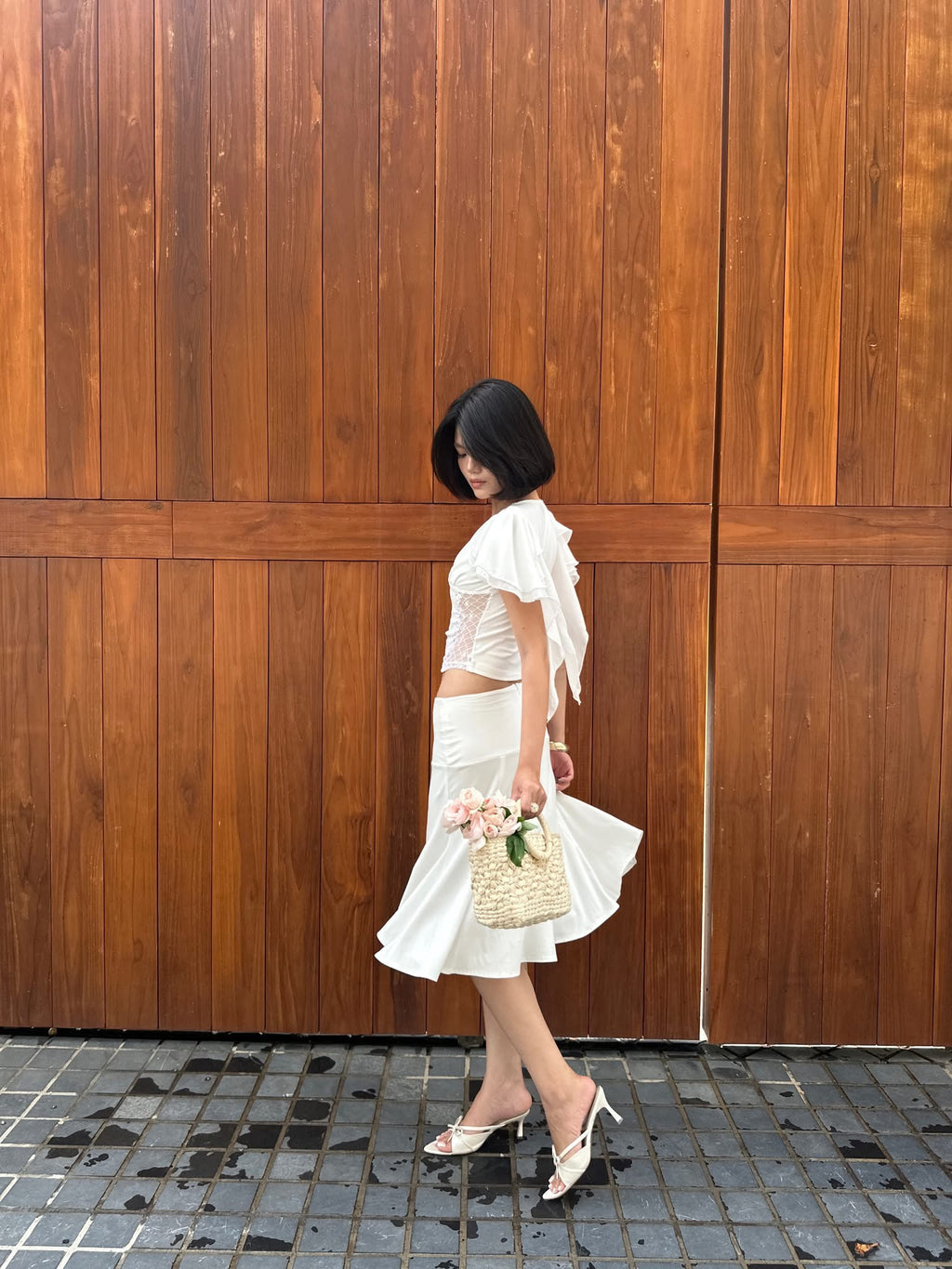 ManiaCutie Elio Midi Skirt