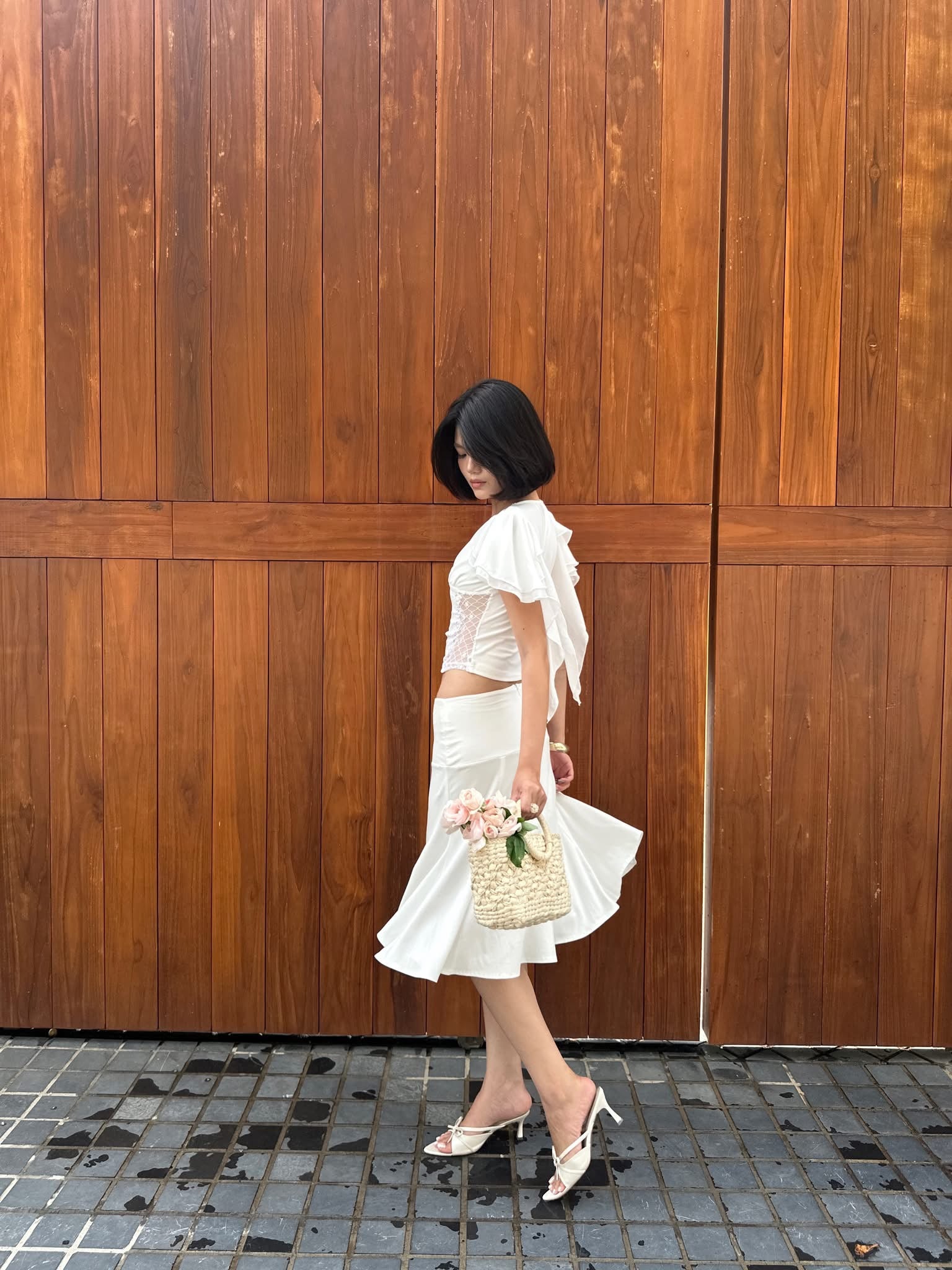 ManiaCutie Elio Midi Skirt