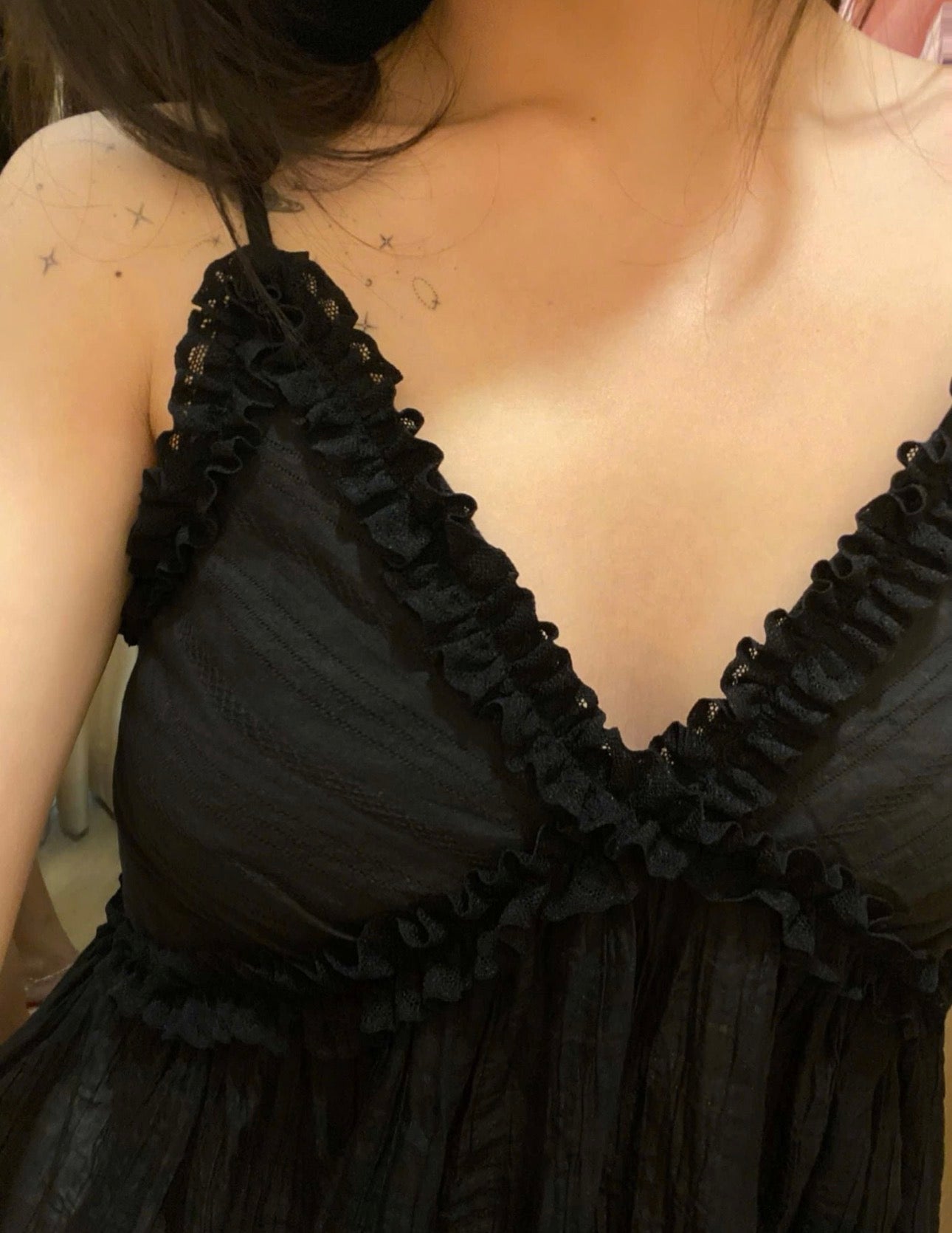 1998 Ariel Cami Top ( Black ) - READY TO DISPATCH WITHIN 48 hours