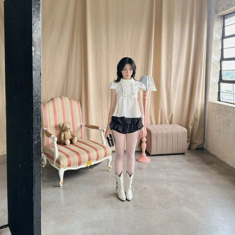 Maniacutie Leya Dot Top