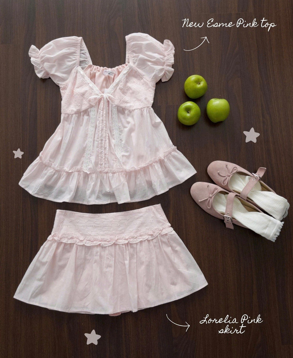 1998beforethedawn New Esme Pink Top