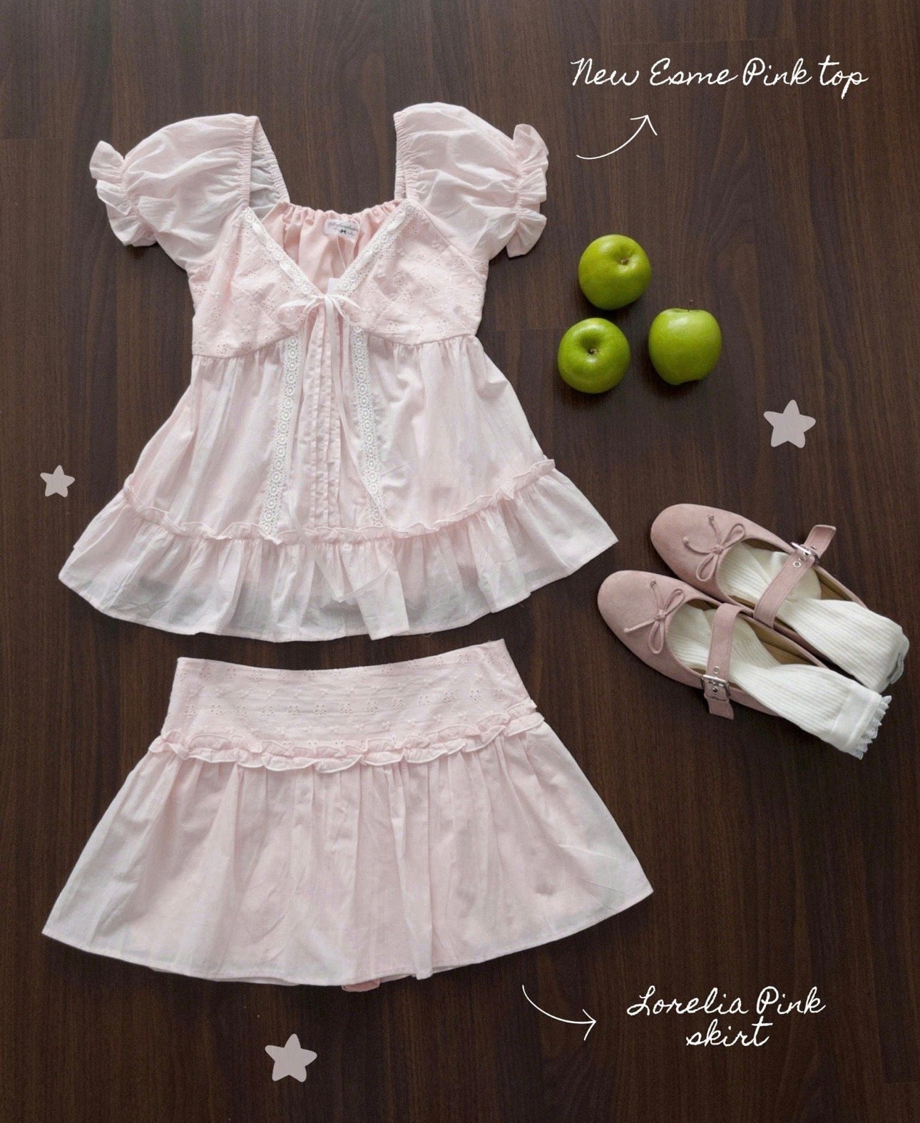 1998beforethedawn New Esme Pink Top