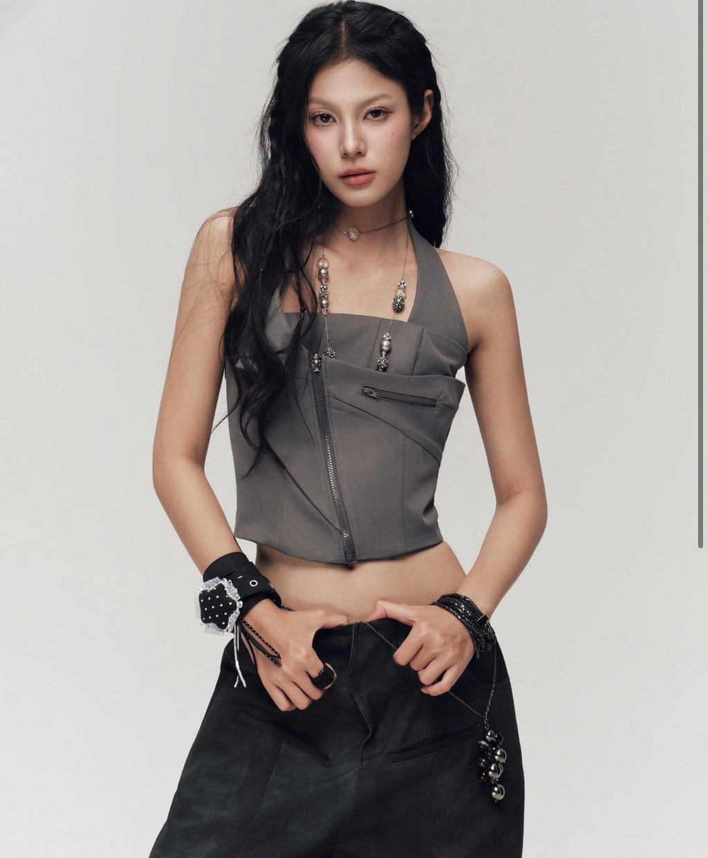 Bunnyhill Dari Top ( Grey )