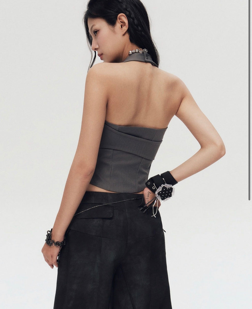 Bunnyhill Dari Top ( Grey )