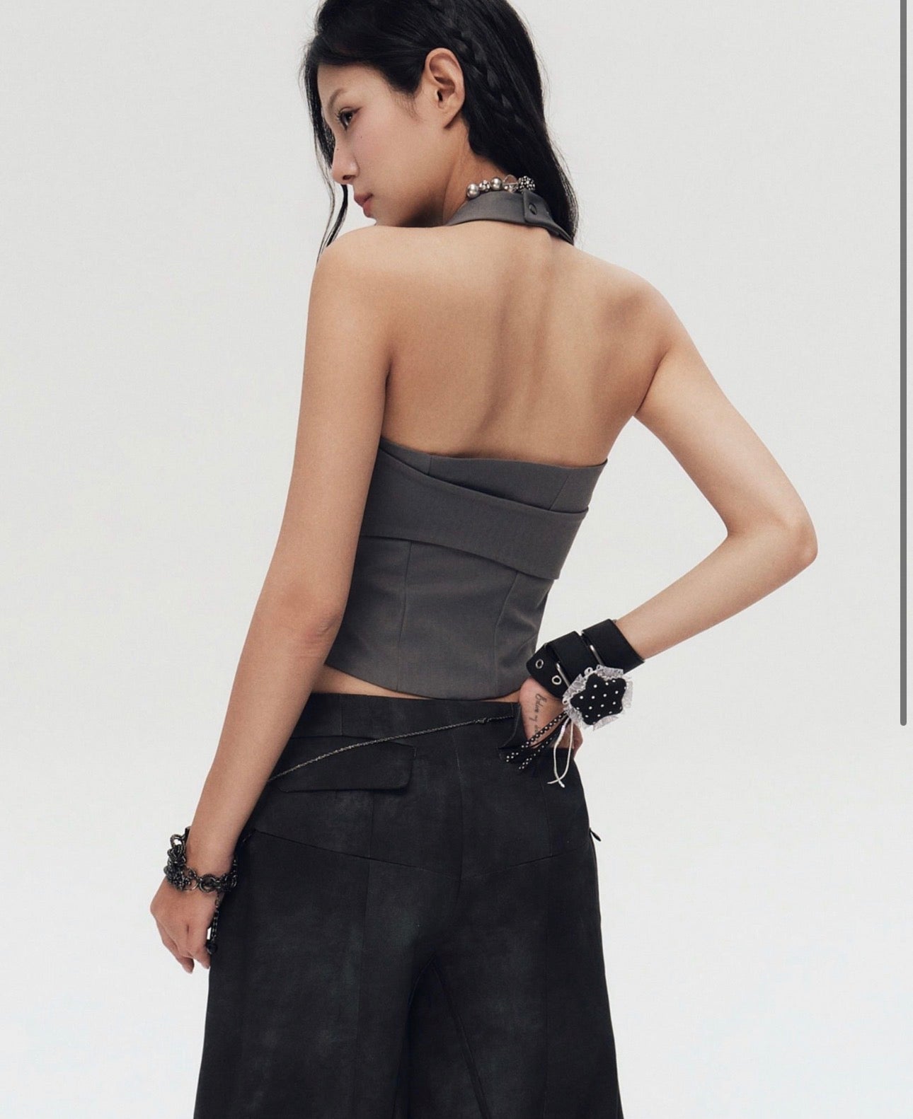 Bunnyhill Dari Top ( Grey )