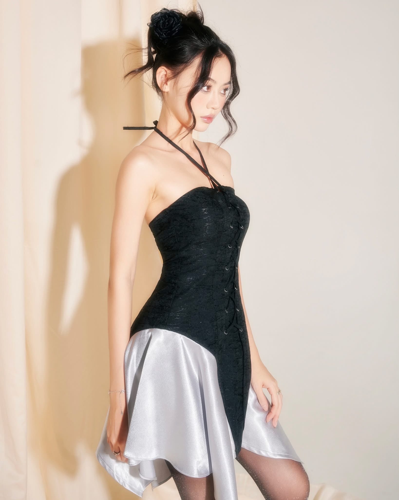 Into.eight Noelle Dress ( Black )- Ready to dispatch in 48 hours