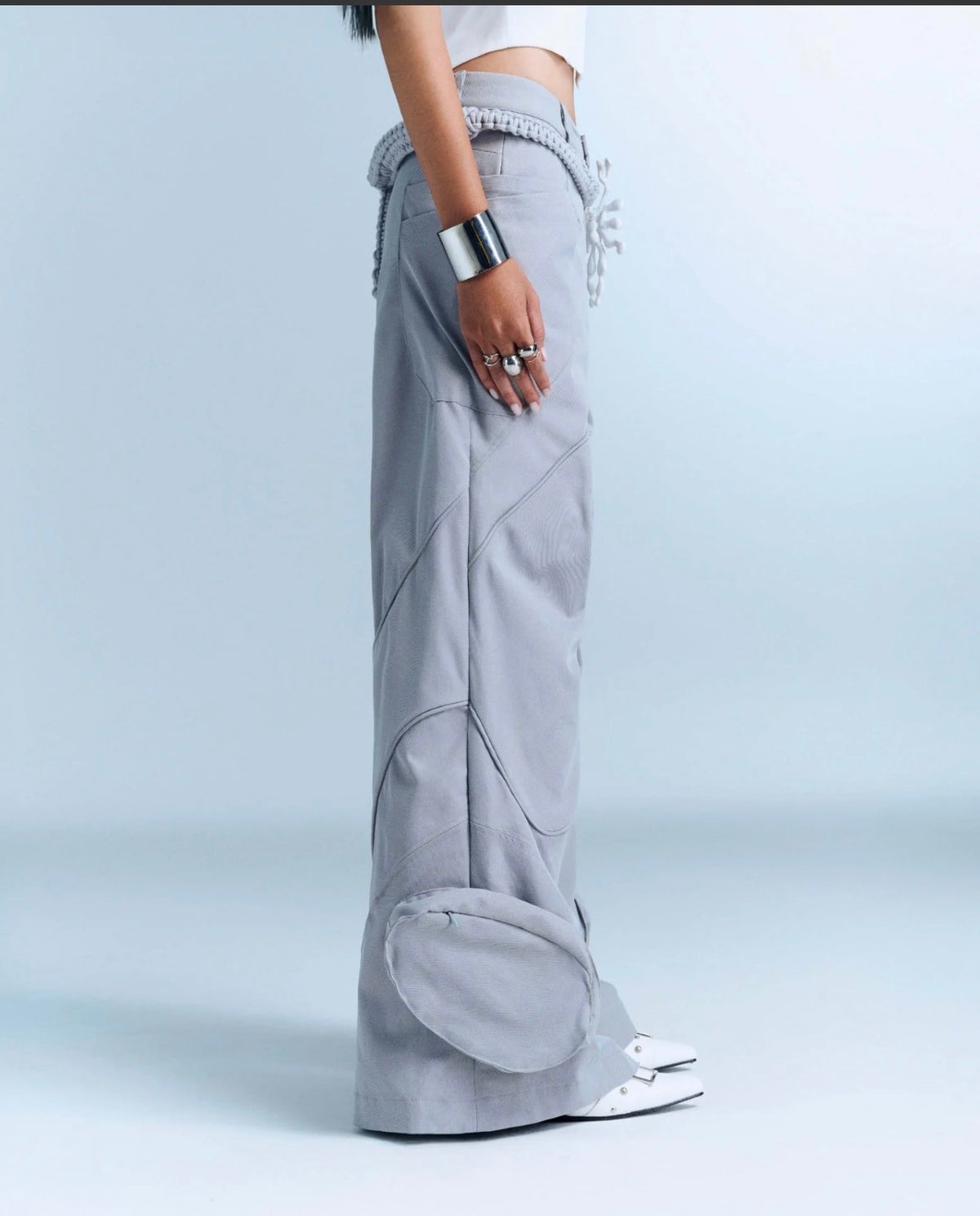 Bunnyhill PRISM PANTS (LIGHT GREY) - Ready to dispatch in 48 hours