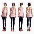COTICH Pink Dahlia 2 Set