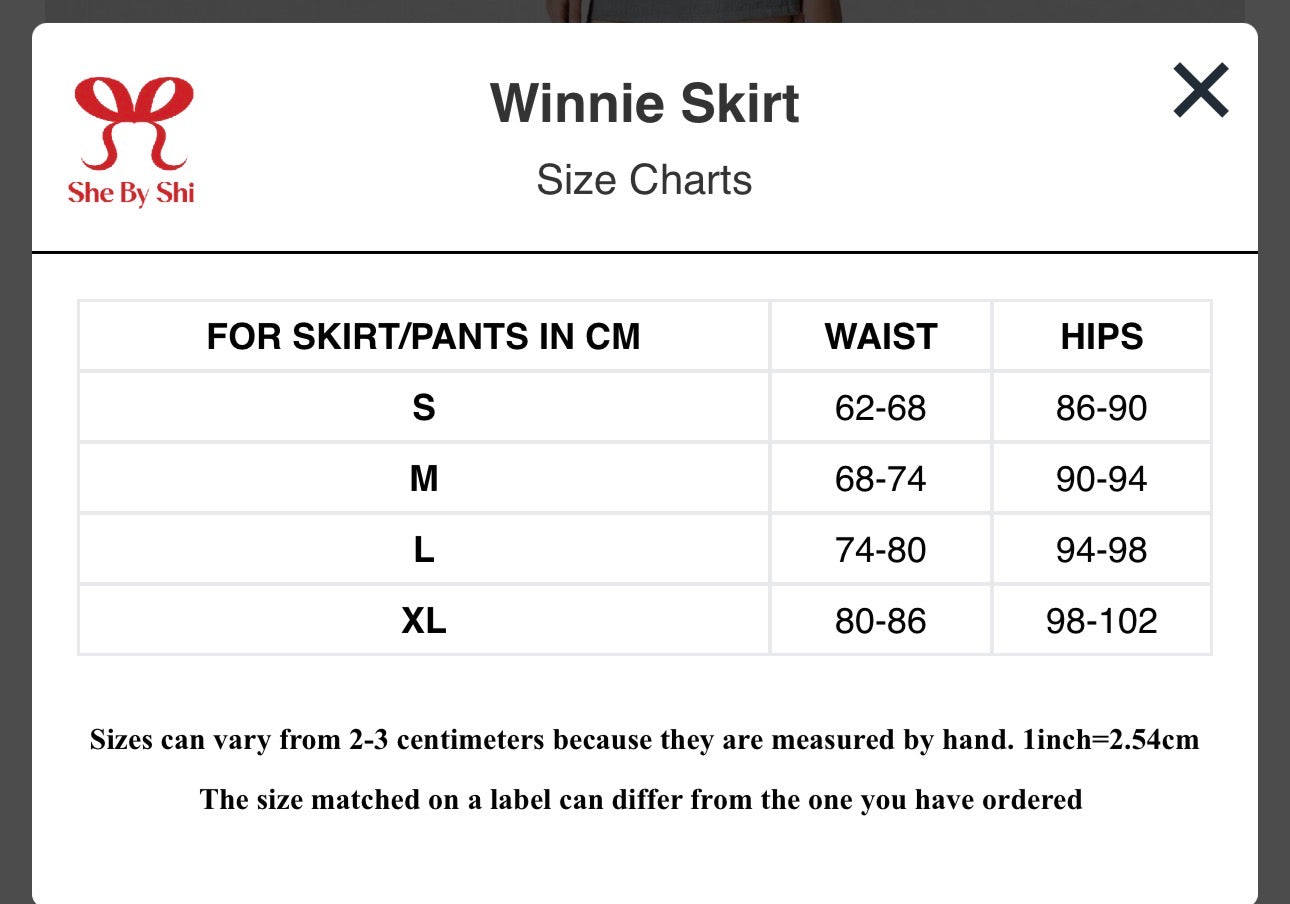 Shebyshi Winnie skirt