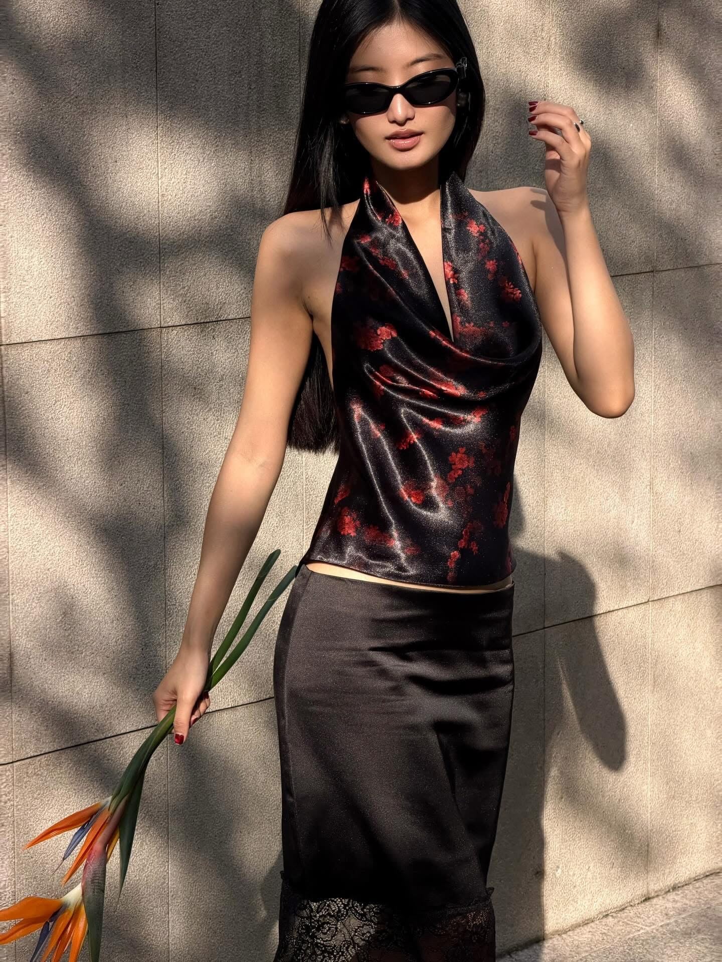 Ayserkris June Top x Silk Veil Skirt - Ready to dispatch in 48 hours