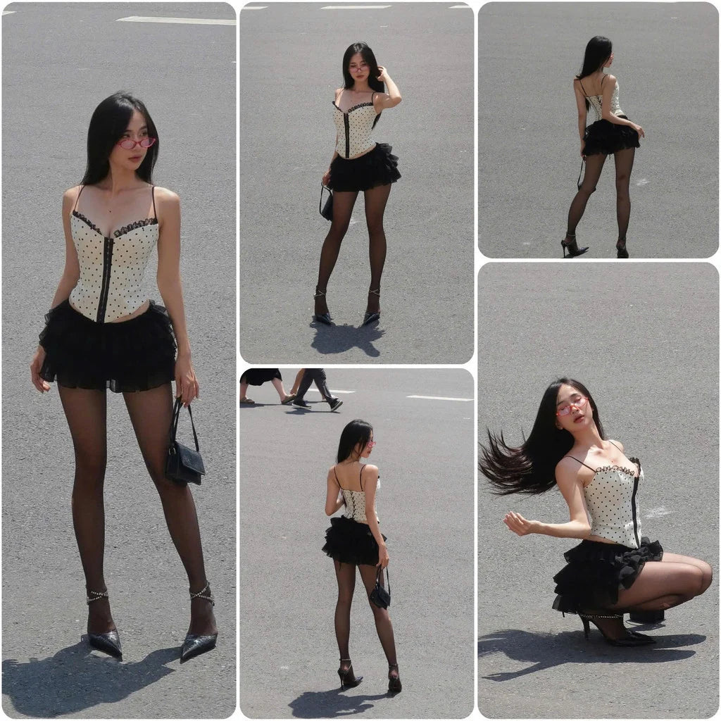 Lsoul Jeana Corset x Birdy Skirt - Ready to dispatch in 48 hours