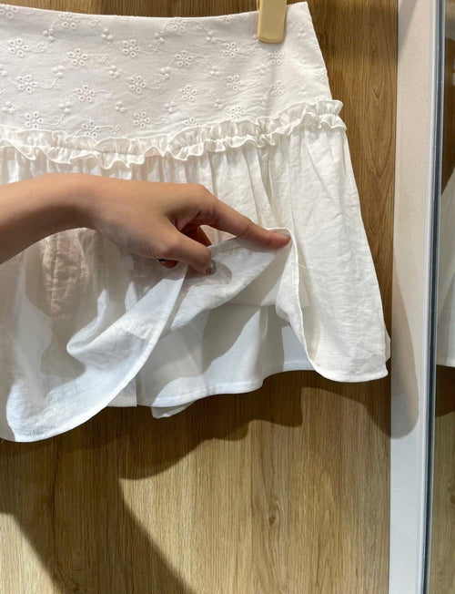 1998beforethedawn Lorelia White Skirt