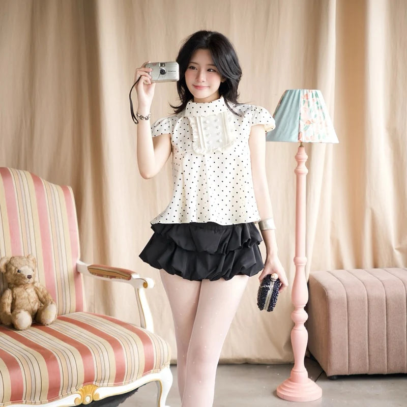 Maniacutie Leya Dot Top