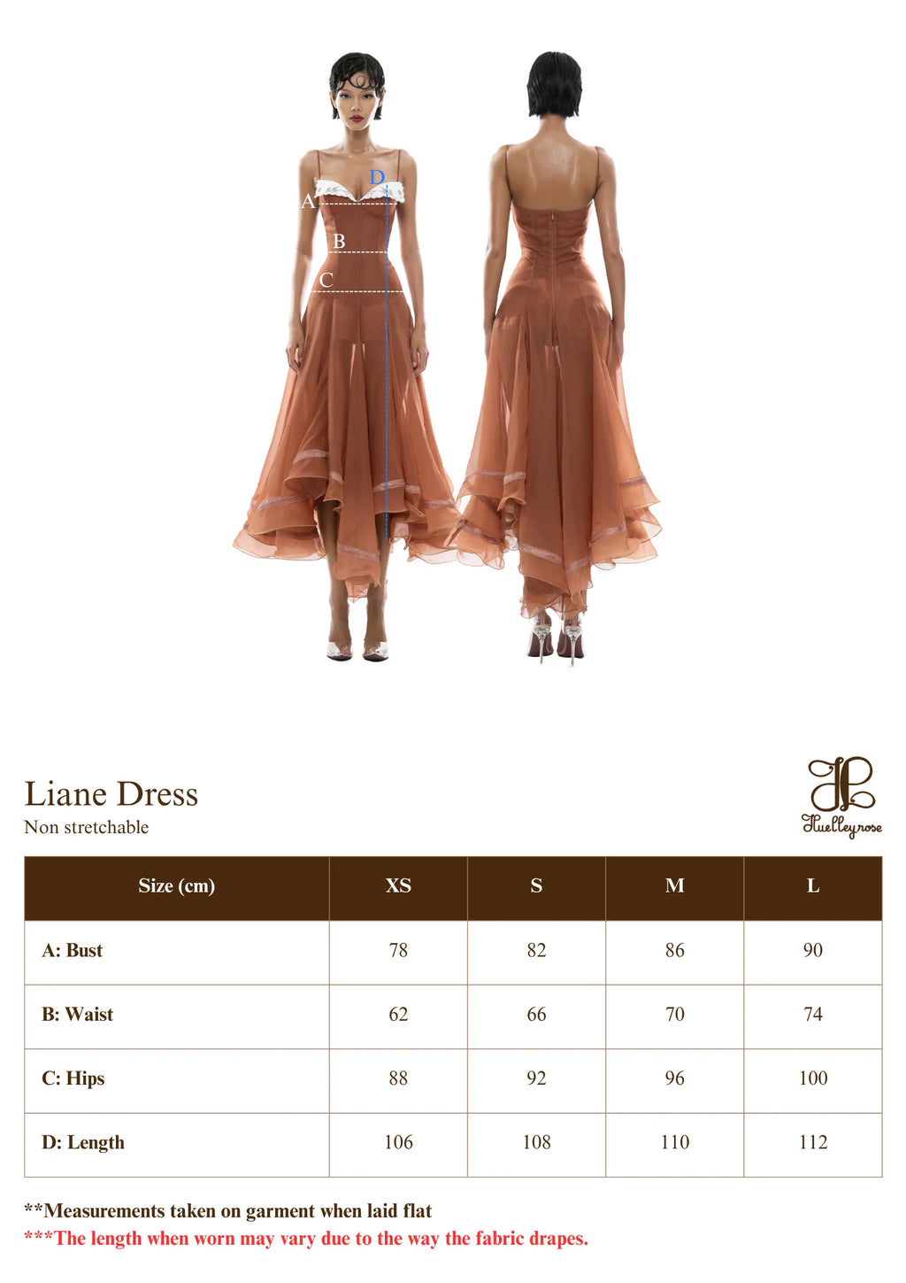 Huelleyrose Liane Dress