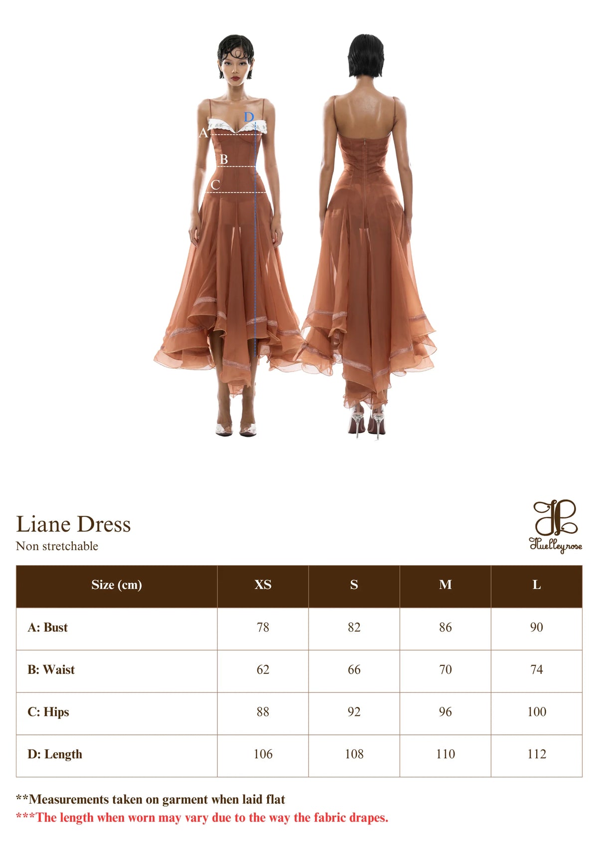 Huelleyrose Liane Dress