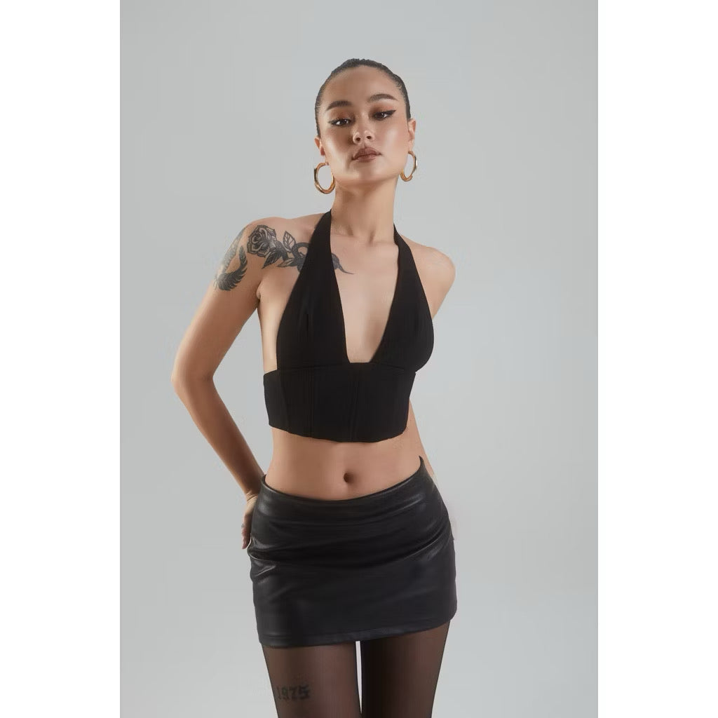 Ayserkriss Leather MiniSkirt - Ready to dispatch in 48 hours