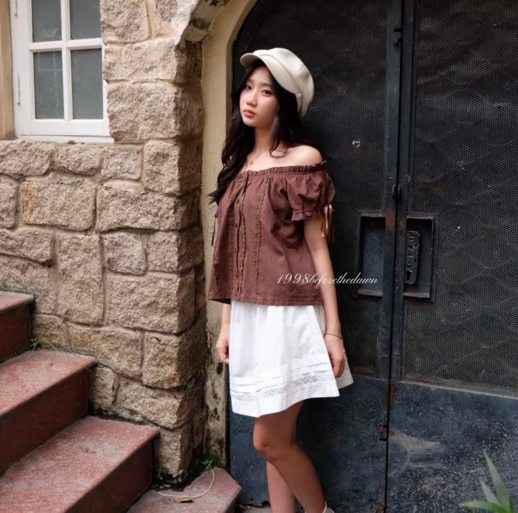 1998beforethedawn Jane Brown Top