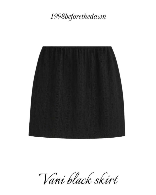 Vani Black Skirt