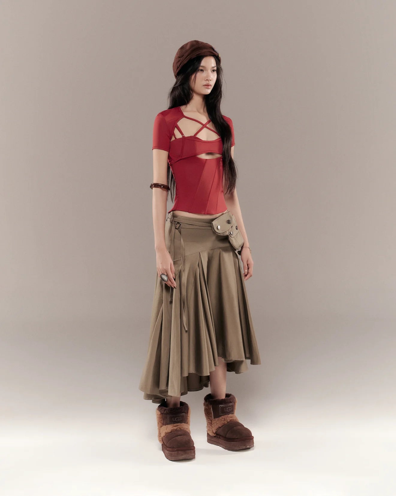Bunnyhill Casmir Top ( Red )