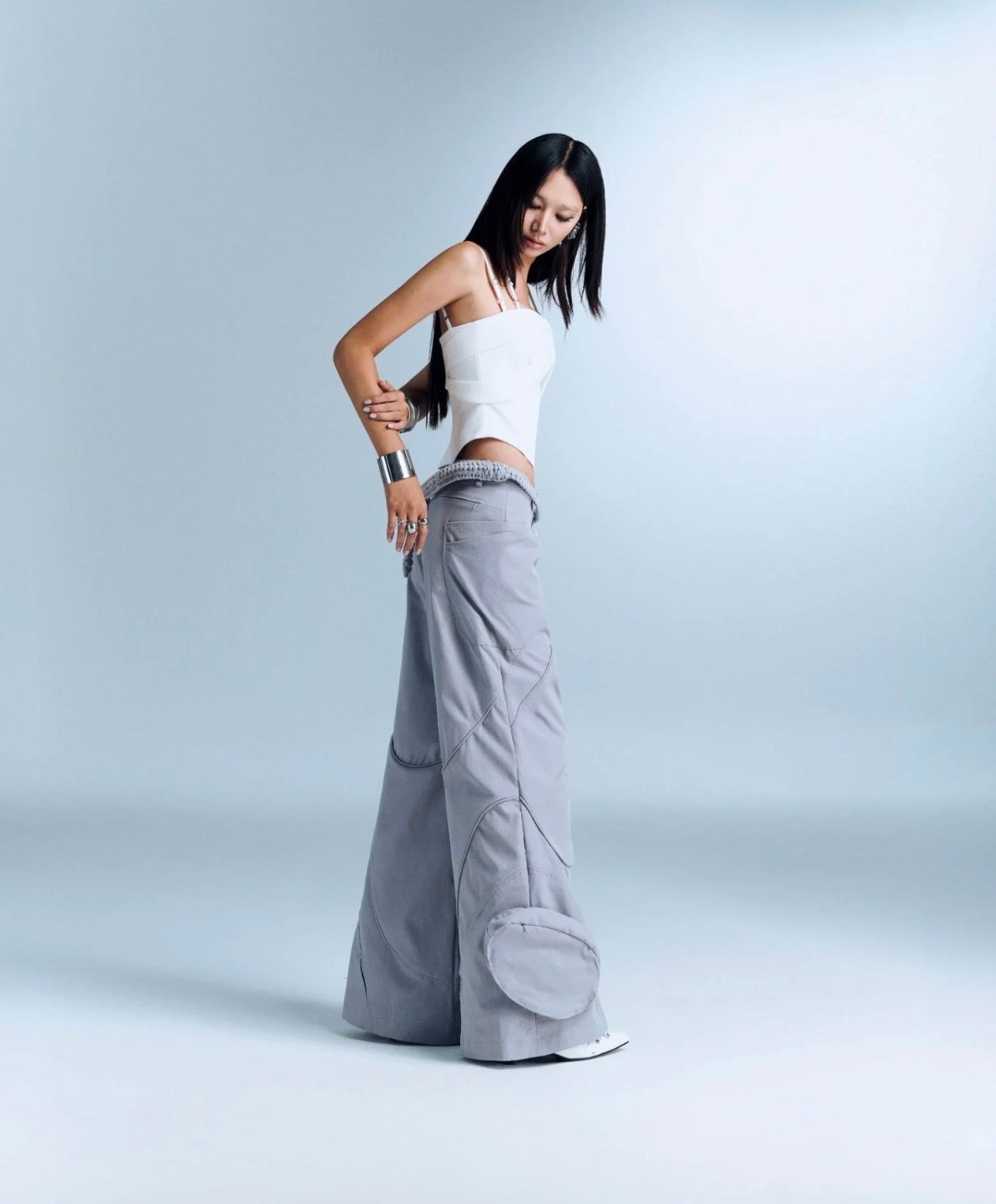 Bunnyhill PRISM PANTS (LIGHT GREY) - Ready to dispatch in 48 hours