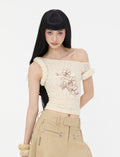 STUN Orchid Lace Top