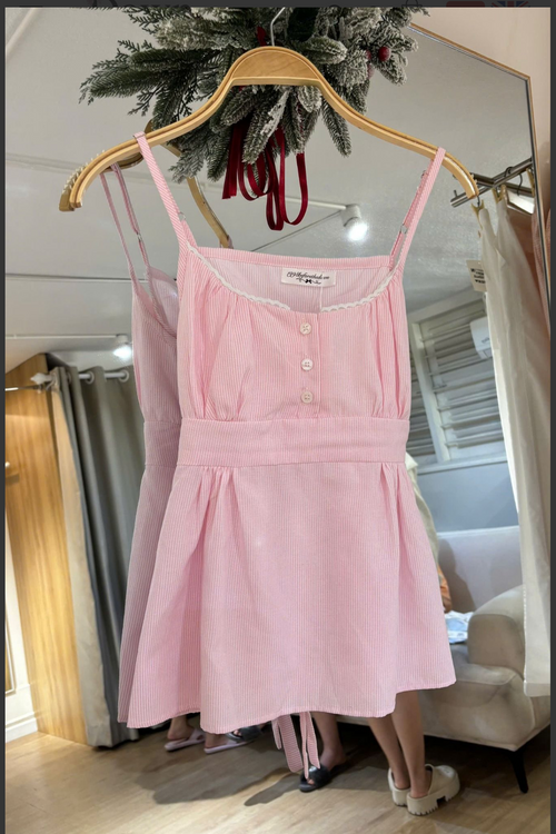 1998 Two-Tone Striped Cami Top - Ready to dispatch in 48 hours