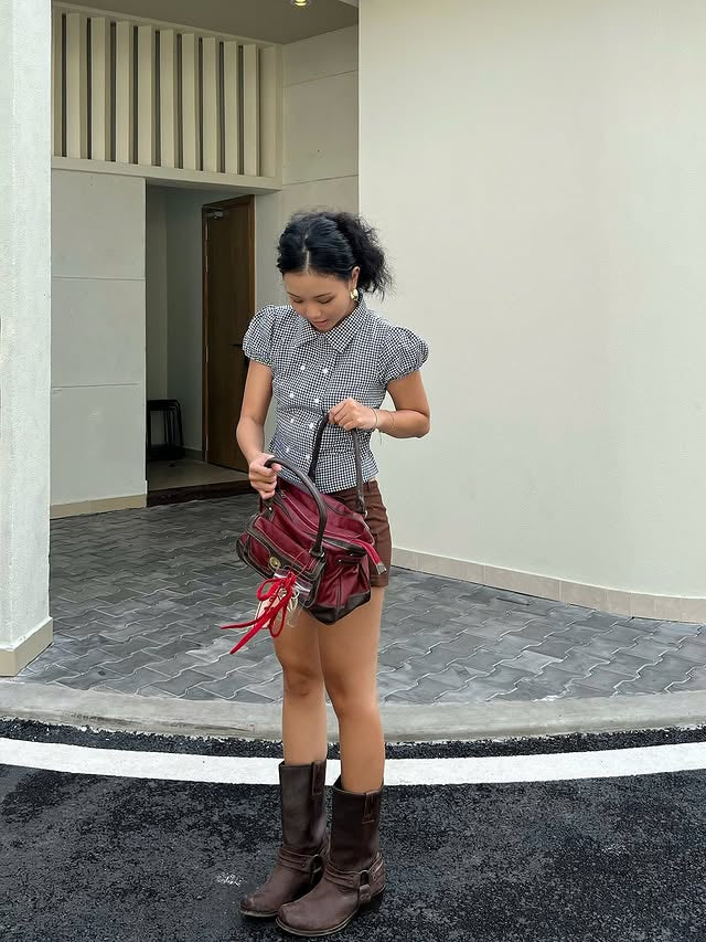 1998beforethedawn Emily Navy Top