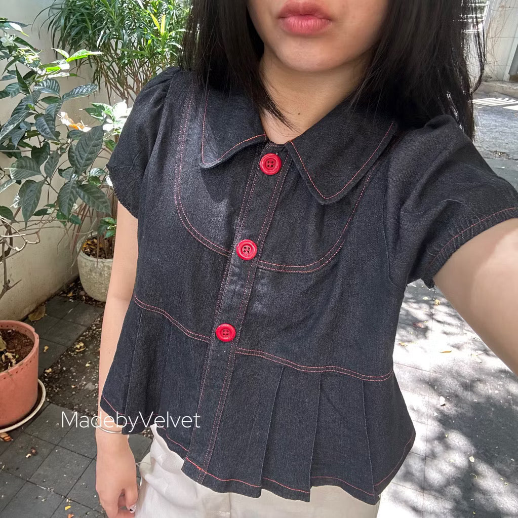 Velvet Mika Jeans Top