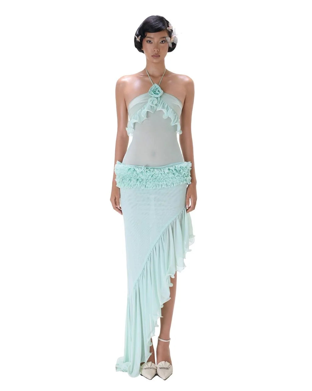 Ibiboss Mari Flower Maxi Dress - Ready to dispatch in 48 hours