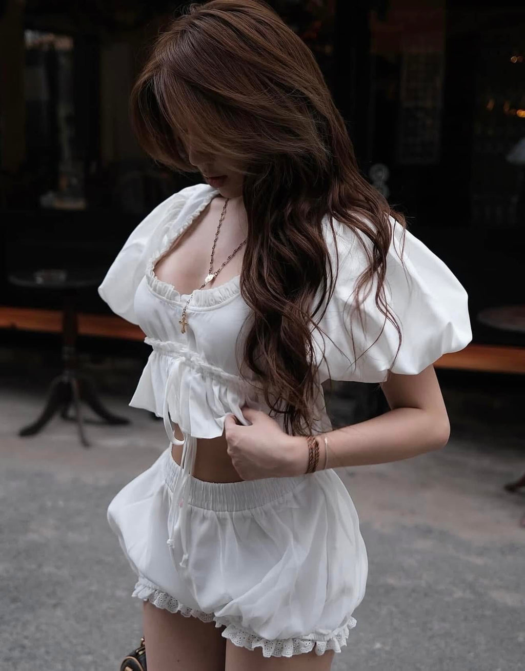 Ayserkris Arie Babydoll Top - Ready to dispatch in 48 hours