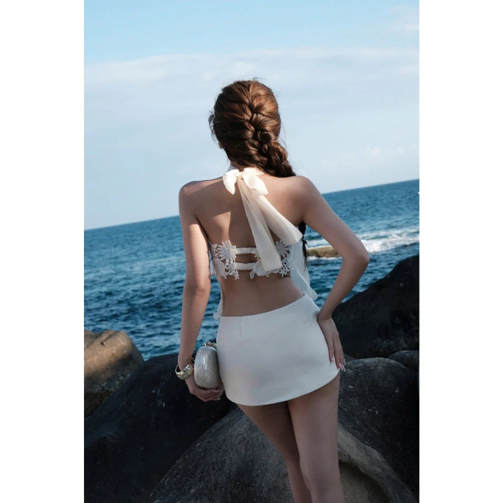 Maikaa Lacey Dress - Ready to dispatch in 48 hours