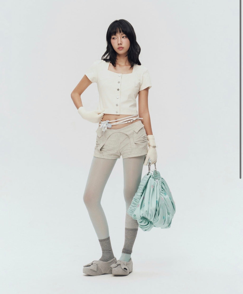 LAMBERT SHORT (MARBLE BEIGE)