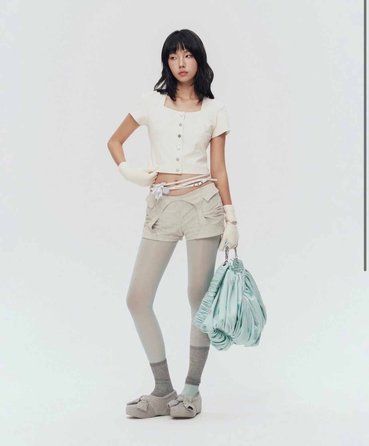 LAMBERT SHORT (MARBLE BEIGE)