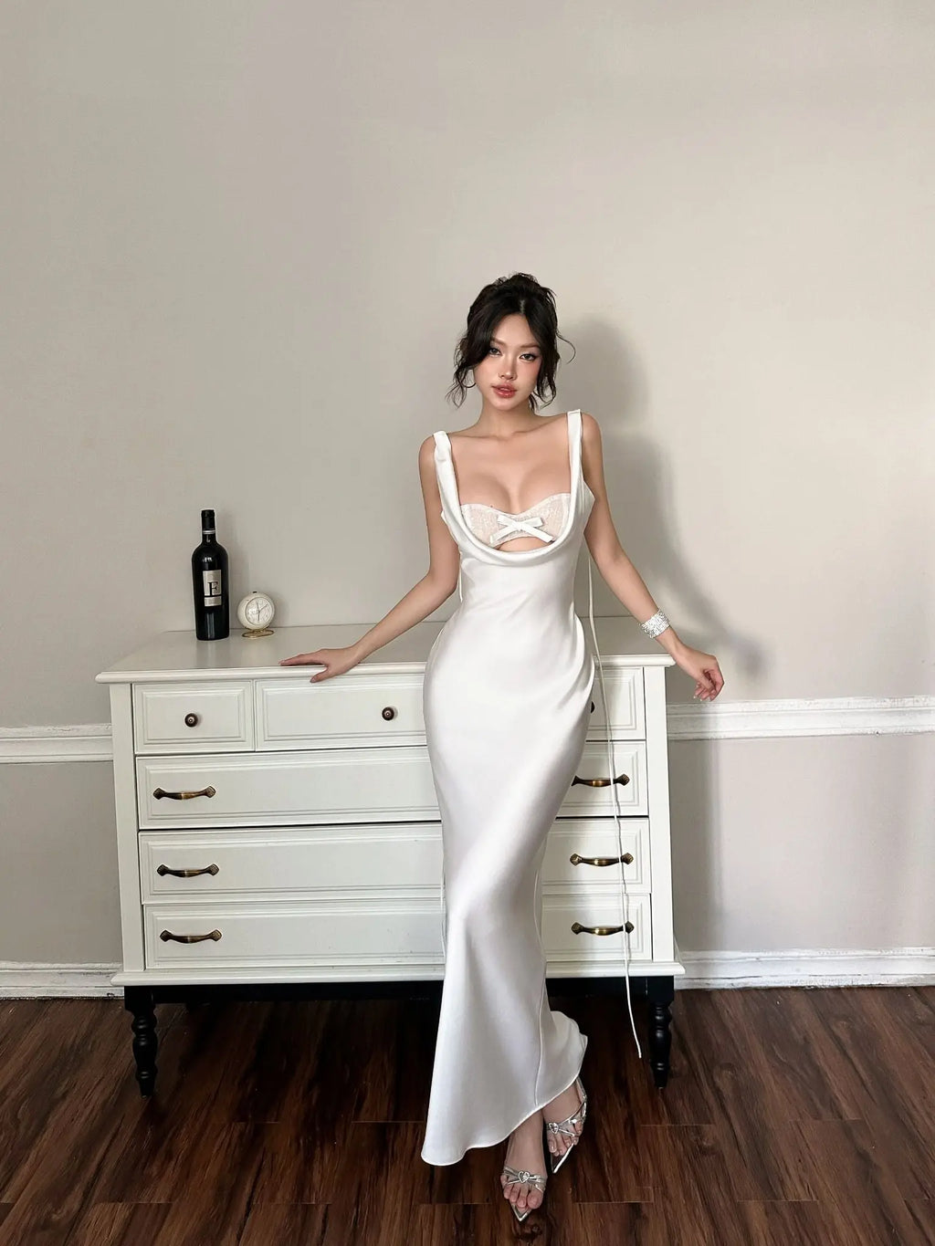 Iamcoco Ivory Desire Dress & Bra