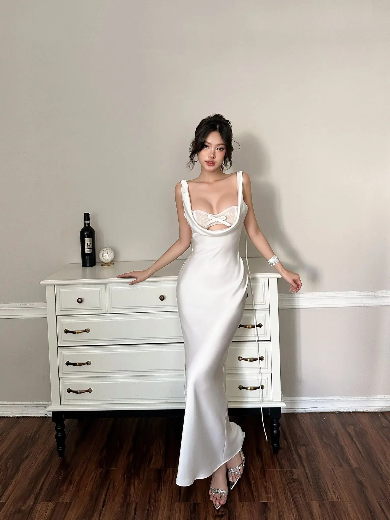 Iamcoco Ivory Desire Dress & Bra