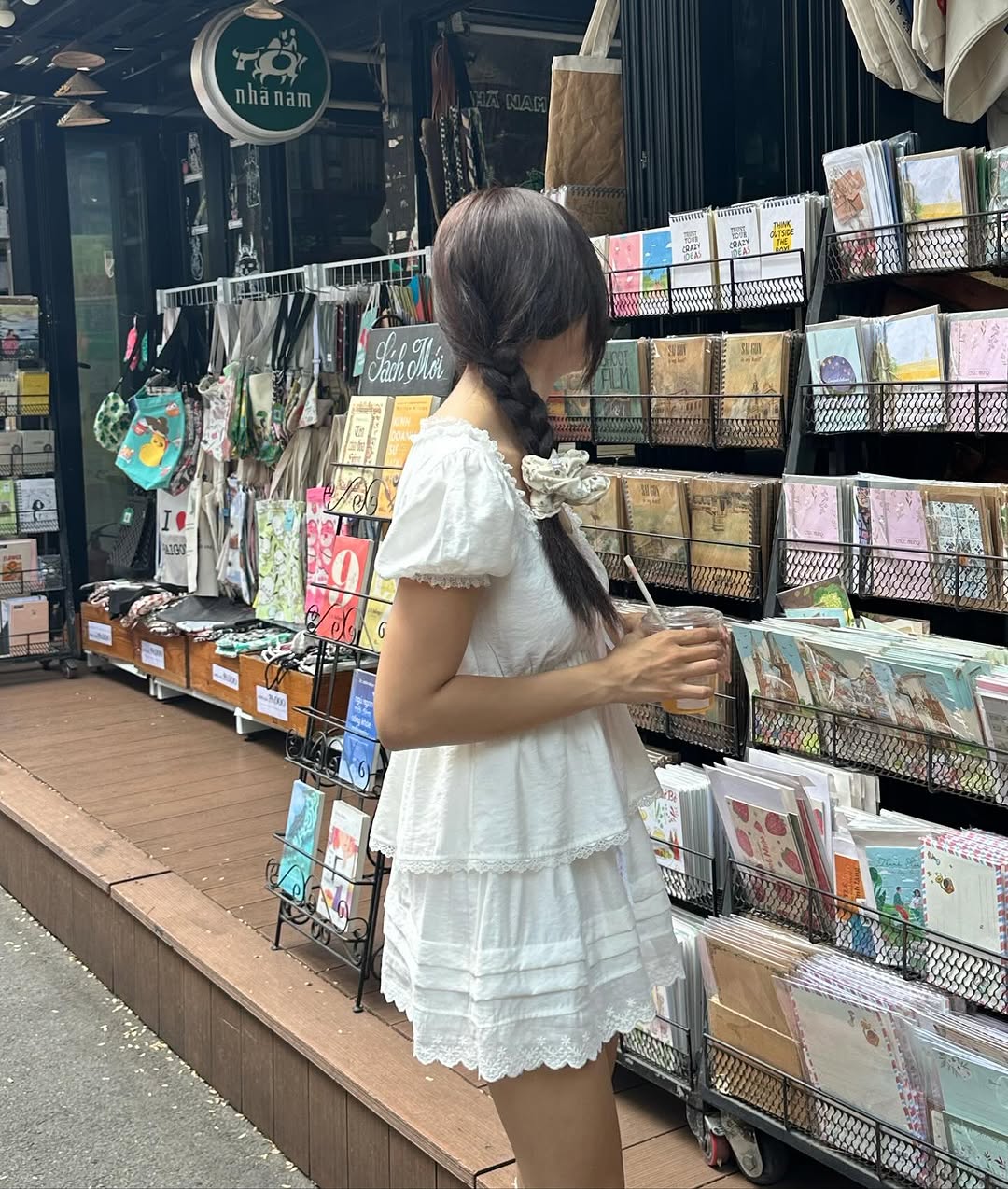 My Baby doll Top - White (Pre-order)