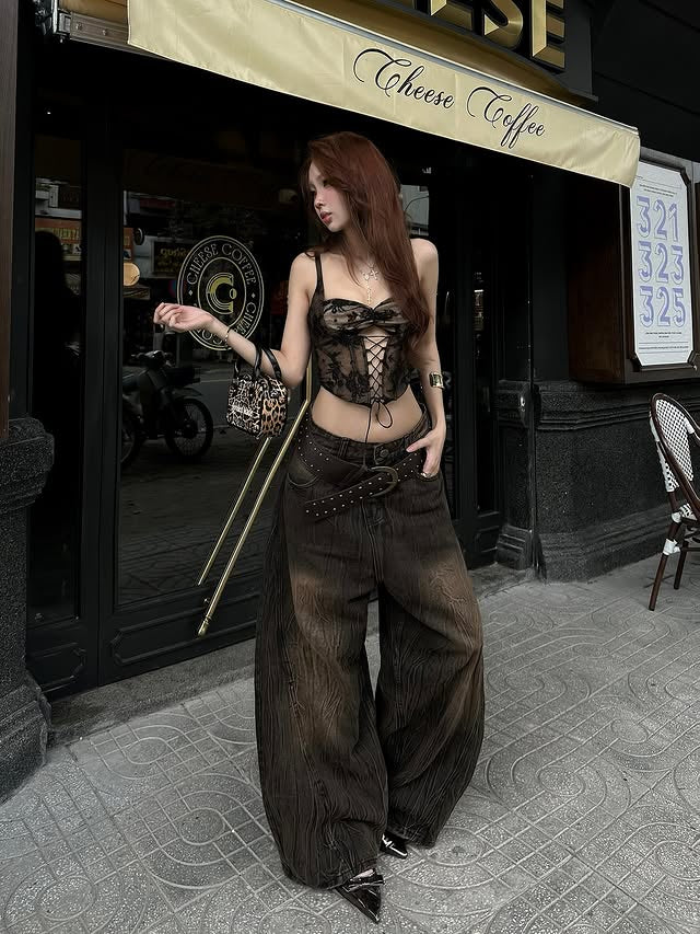 Nasty Studio Lace Corset Top