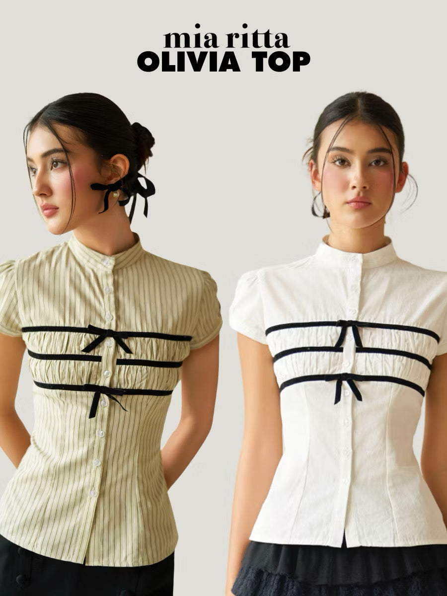 Mia Riatta Olivia Top - Ready to dispatch in 48 hours